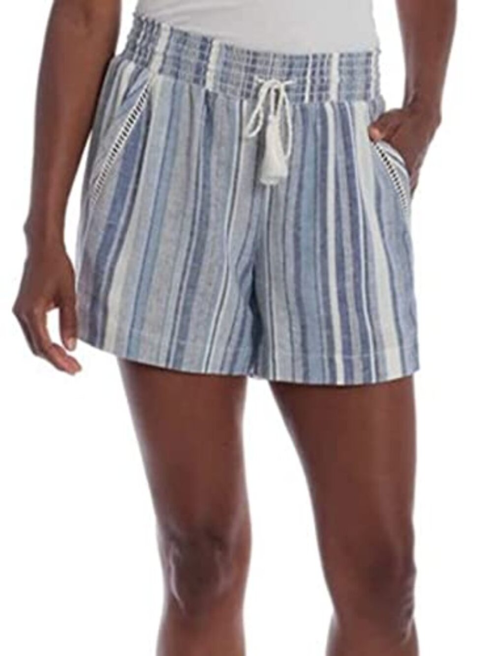 Briggs Womens Linen Blend Shorts